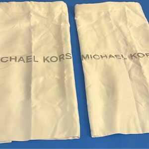 Michael Kors white Dust Bags Set